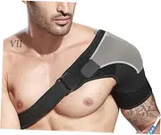 Outanaya Breathable Shoulderpad Protection Gear Double Shoulder Suort Brace for Sports Shoulder Strap Support