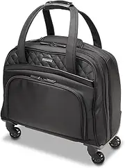 Kensington Contour 2.0 Executive Balance Laptop Spinner — 15.6” (K60380WW),Water Resistant, Black