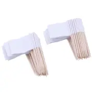 Blank Stick Flags Checkered Flag Fruit Pick Charcuterie Accessories Food Picks