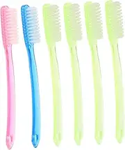 FOYTOKI 6 Pack Super Hard Bristle Toothbrush Firm Adults u Shaped Brush for Stain Removal for Smokers