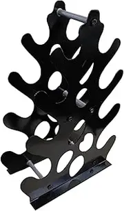 Perfeclan Dumbbell Rack Stand Dumbbell Holder A Frame Design Compact Small Fitness Equipment Organizer Weight Rack for Home Gym Workout
