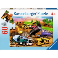 在飛比找momo購物網優惠-【Ravensburger】維寶拼圖 擁擠工程 60片