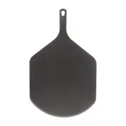 White Magic Eco Basics Wood 58cm Pizza Paddle Food Serving Board Large Black