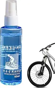 Chain Lubricant Oil | 60ml Long-Lasting Chain Oil Cycle Chain Lube - Nozzle Dry Maintenance Oil Based Chain Cleaner for Chains & Door Locks