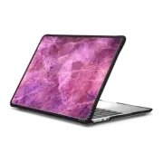MacBook Air 13-inch (M2 - M4) Impact Case Abstract geometric purple pink paint marble