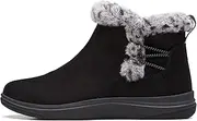 [Clarks] Women's Breeze Fur Ankle Boot