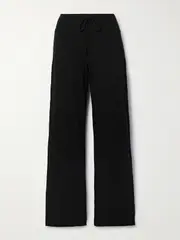 [Skin] Skin - + Net Sustain Essie Organic Pima Cotton-jersey Pants - Black - small small Black