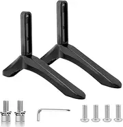 TIOYW 2Pcs Universal TV Stand Base Mount Bracket Table Holder for 32-65 Inch Vizio LCD TV Not for LG TV Television Access
