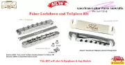 Gibson ® ABR1 Tone-Lock™ Bridge KIT B Gloss Nickel - Gibson with USA/ABR-1