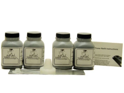 4 InkOwl Toner Refill Kit for HP Q2612A Q2612L 1010 1012 1015 1018 3015 M1319f