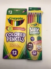 Crayola Silly Scents And Colored Pencils