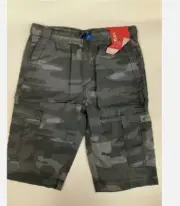 Unionbay Boys Youth Cargo Shorts Set (Black Camo XSMALL 5/6 )NWT