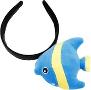 [CORHAD] Fish Character Headband Plush Hairband Accessory for Halloween Parties Photo Sessions