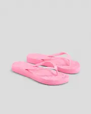 [Roxy] Roxy Girls' Rg Viva Platform Flip Flops Slippers in Pink Cosmos Size 03 03 Pink Cosmos