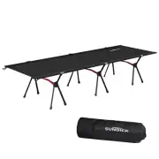 Sundick Outdoor Portable Folding Bed Waterproof & Dustproof 1 Person Camping Cot
