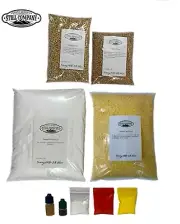 Flaked Corn, Barley & Wheat Fermentation Kit for Moonshine (Flaked Corn Maize)