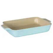 Chasseur La Cuisson Large Rectangular Baker 32cm x 24cm x 6cm Duck Egg Blue