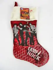 Disney Camp Rock Musical Holiday Christmas Stocking Nick Jonas Brothers Kids