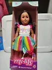 New - My Life As Posable Unicorn Trainer 18 Inch Doll brown hair Brown eyes