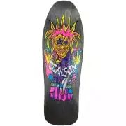 VISION JOE JOHNSON GROOVY GURU SKATEBOARD DECK- 9.5"X30.5" REISSUE- BLACK STAIN