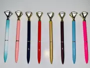 5 Light Up Diamond Top Pens