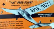 CHAMPION 36 PLAN + PARTS PATTERNS to Build This 1/2A 36" FF or RC Model Airplane