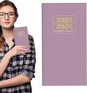 2025-2026 Planner - Schedule Notebook Planner,Task Management Journal for Students Teachers, 24-Month Compact Schedule Notebook