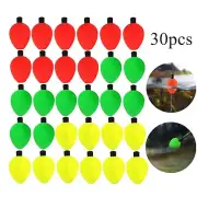 30pcs Trout Float Foam Fishing Bobber Positioning Float,Fly Fishing Indicator