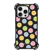 iPhone 16 Pro Bounce Case MagSafe Compatible Smiley Faces