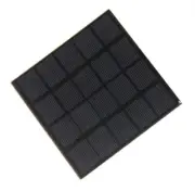 1.2W 5V solar panel, solar dropper board rechargeable 3.7V battery, 100 * 100MM