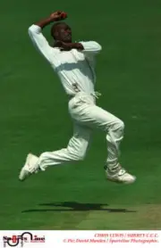 Chris Lewis Surrey CCC Old Player Cricket Photo 1