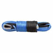 8MM X 28M Dyneema SK75 Winch Rope Synthetic Car Tow Recovery Offroad Cable 4X4