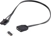 Christol for Corsair RGB To Standard ARGB 4-Pin 5V Adapter Connector RGB Cable 25cm Extension Cord