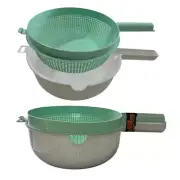 Multifunction Sink Strainer Colander - Drain Basket, Fruit Drainer & Storage