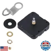 Quartz Clock 12888 Movement Replacement, Black Wall Clock Mechanism Replaceme