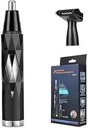 Nose Hair Trimmer for Men Woman,Professional Trimmer for Nose,Ear,and Eyebrows,Wet/Dry Use,No Snag Trimming Experience,Travel Lock,Portable Design USB Rechargeable