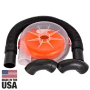 Durable High Efficiency Cyclonic Dust Separator 12 in. Dia with 2.5 in. Hose