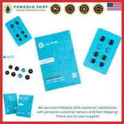 Black and Blue Cloud Foam Earbud Tips - 4 Pairs for Enhanced Audio and Comfort