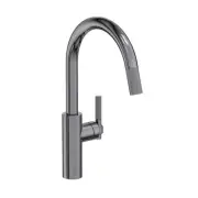 Newport Brass 3290-5113/30 Muncy Pull-Down Kitchen Faucet Midnight Chrome