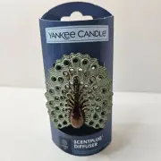 Yankee Candle Peacock Lighted ScentPlug Fragrance Diffuser Mint Teal Green New