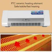 US Wall Mount Heater AC Heater Dual Use All Season Timer Remote 10661