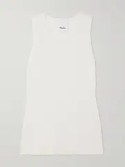[Allude] Allude - Cashmere Tank - Cream - large large Cream