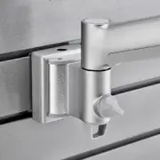 ATDEC SLAT WALL ADAPTOR SILVER - AWM-WS-S