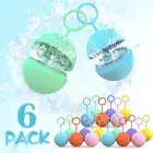 6pcs Silicone Water Balloons Safe Material Multipurpose Swimming Pool Splash