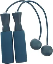 VANZACK Cordless Skipping Rope Jumping Rope for Workout Women Cordless Jump Ropes for Fitness Jumping Rope for Women Ball Jump Rope Indoor Fitness Jump Rope Steel Wire Blue