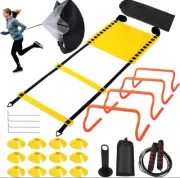 Agility Ladder, Speed Training Equipment Set, 12 Rung 20Ft Agility Ladder, 12...