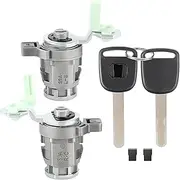 AUTOKAY 72146S73003 Door Lock Cylinder Front Left Driver LH Side & Right Passenger Side RH with Keys for Honda Accord 1998-2002 Civic 2001-2005 Odyssey 1999-2004 S2000 2000-2009 Honda CRV CR-V Element