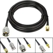 SMA to UHF Male Female Plug PL259 SO-239 connector RF RG58 Lot Coax Jumper Cable
