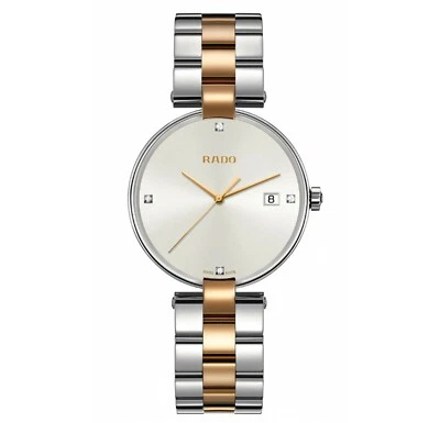 Rado Coupole Diamonds Two Tone SS Womens Watch R22852713