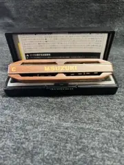 Suzuki MR-550H-C Koa Pure Harp 10-Hole Diatonic Harmonica. Key of C